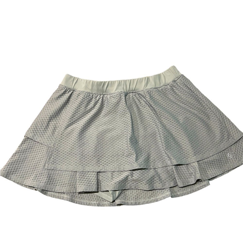 Lija layered gray tennis skirt size M
